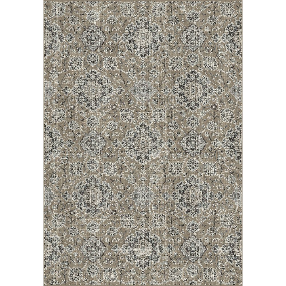Dynamic Rugs  89665-2959 Regal 7 Ft. 10 In. X 11 Ft. 2 In. Rectangle Rug in Taupe/Grey